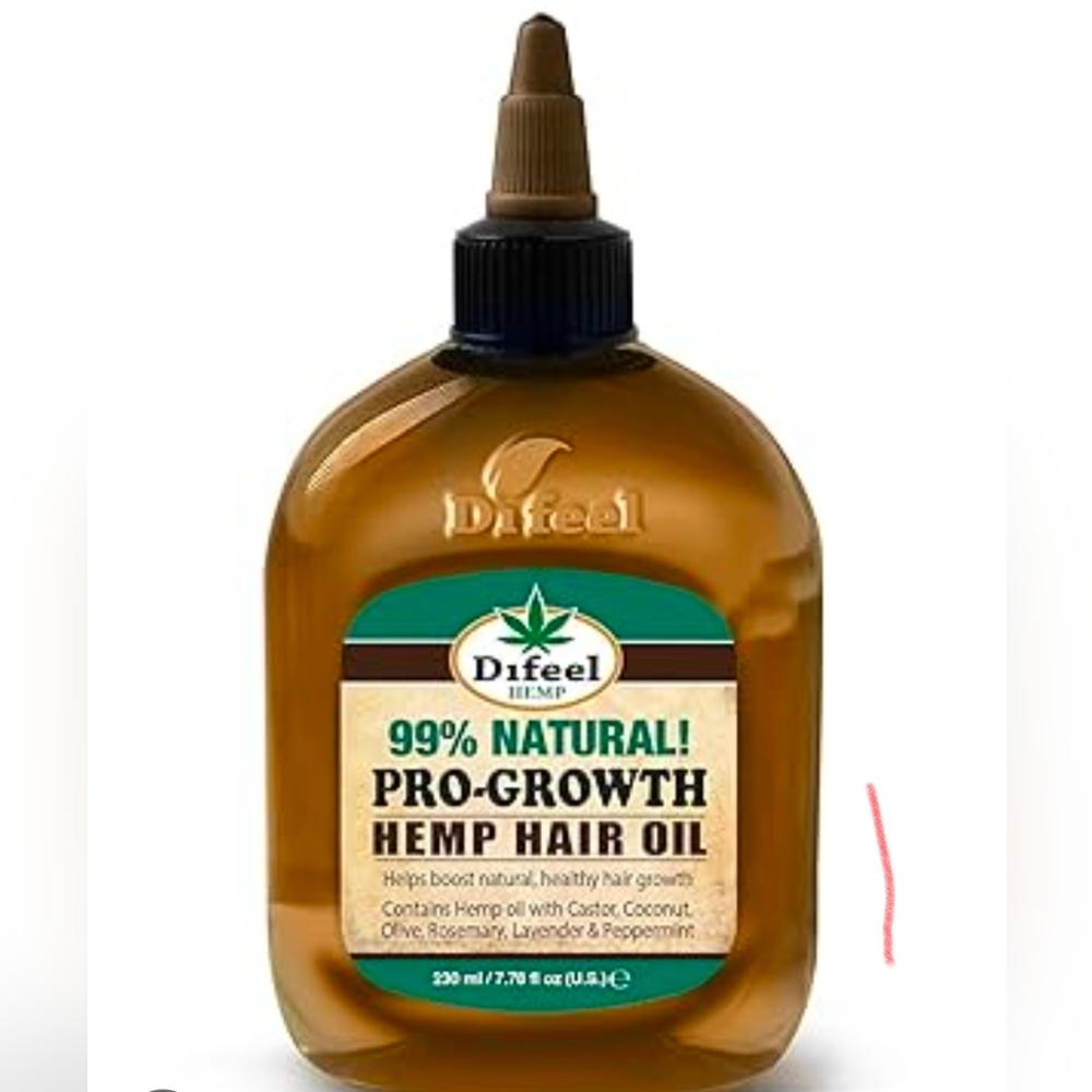 Pro-Growth Hemp Hair Oil - Brown